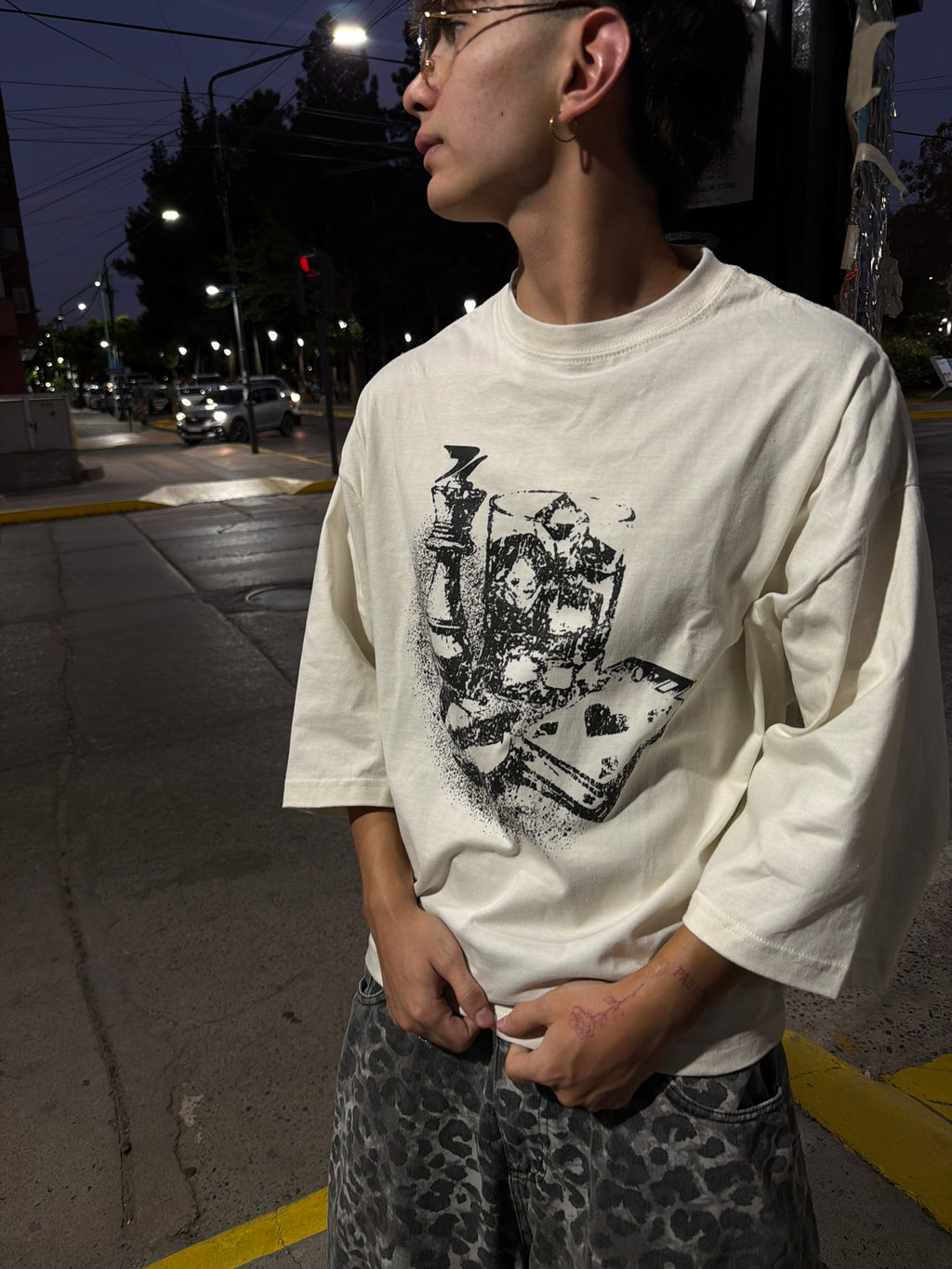 Tee Boxy "THE GAME" SAND