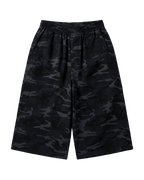 jort xtra baggy 4ozz drop 003 — short camo pierna amplia baggy gabardina