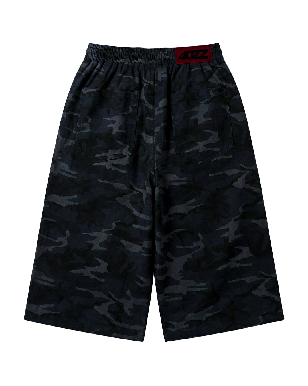 jort xtra baggy 4ozz — detalle bolsillos laterales y terminaciones reforzadas