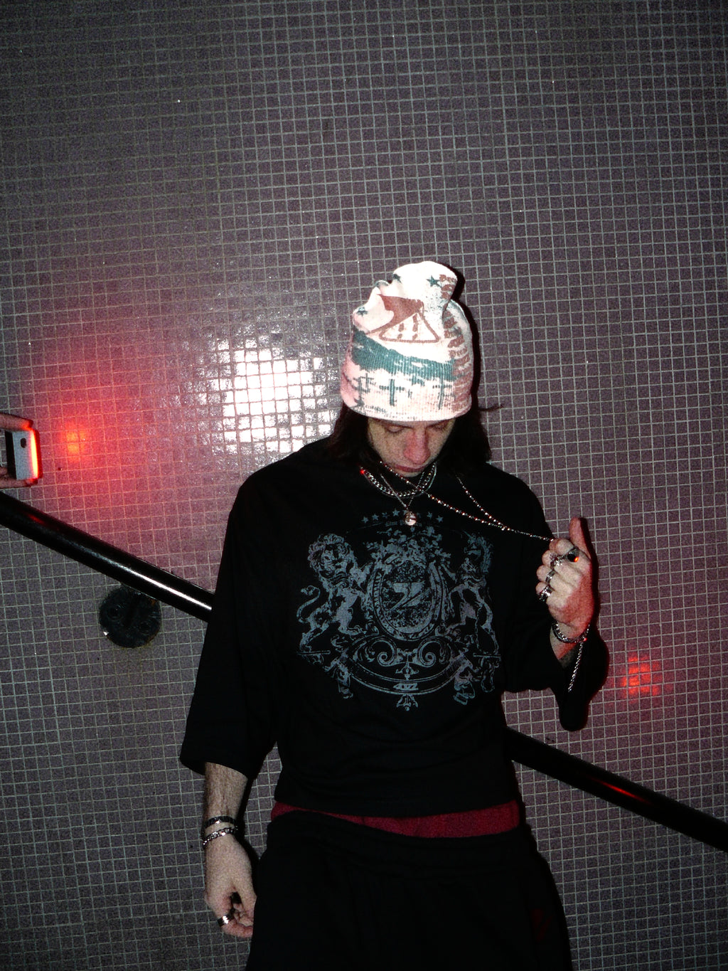 BEANIE 4OZZ x DREAD — WHITE