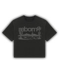 tee relaxed fit reborn desert 4ozz — remera con gráfico paisaje desértico